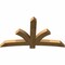 Ekena Millwork Davenport Rough Sawn Timber Gable Bracket, Western Red Cedar, 72"W x 42"H x 4"D x 6"F, 14/12 Pitch GBW072X42X0406DAV00RWR - alternate 2